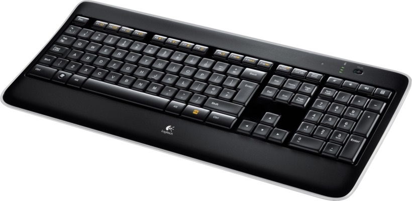Logitech K800 Illuminated Wireless Keyboard - Italian Layout