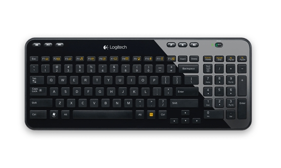 Logitech K360 Wireless Keyboard - German Layout