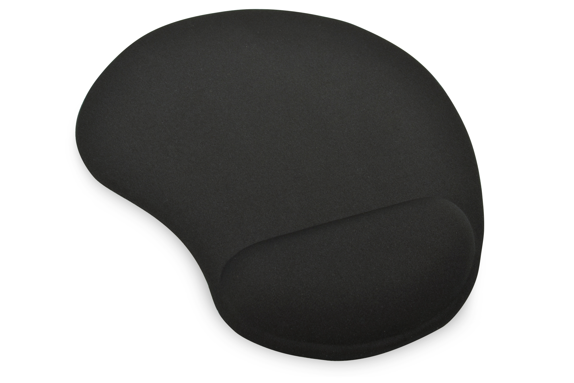 Ednet Gel Mouse Pad w/Wrist Rest - Black