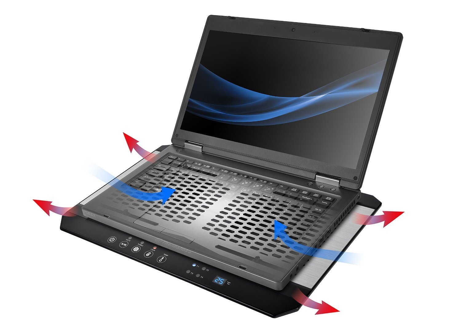 Thermaltake Massive TM 120mm Dual Fan Laptop Cooling Pad