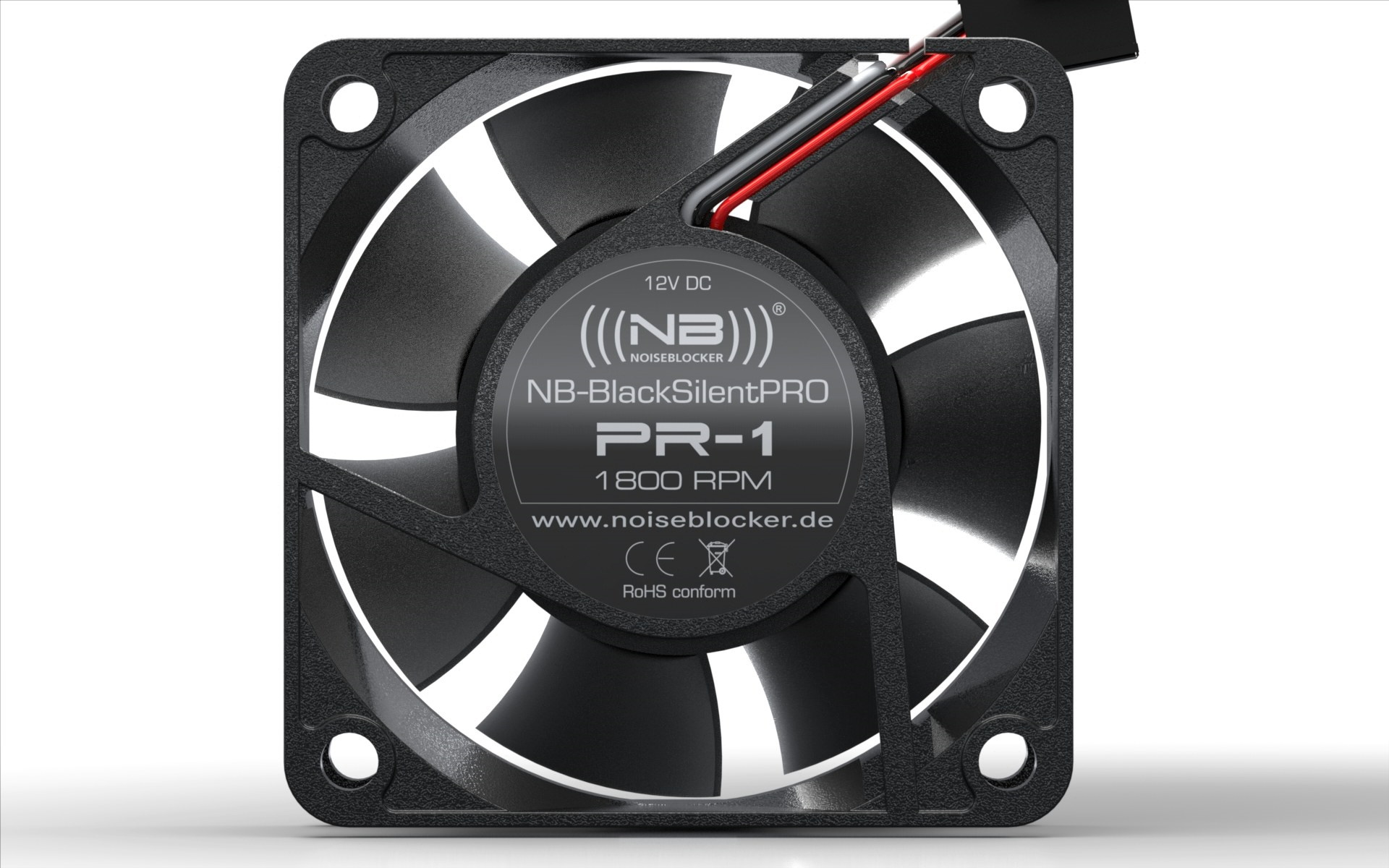 Noiseblocker Black Silent Pro PR-1 60mm Computer Case Fan
