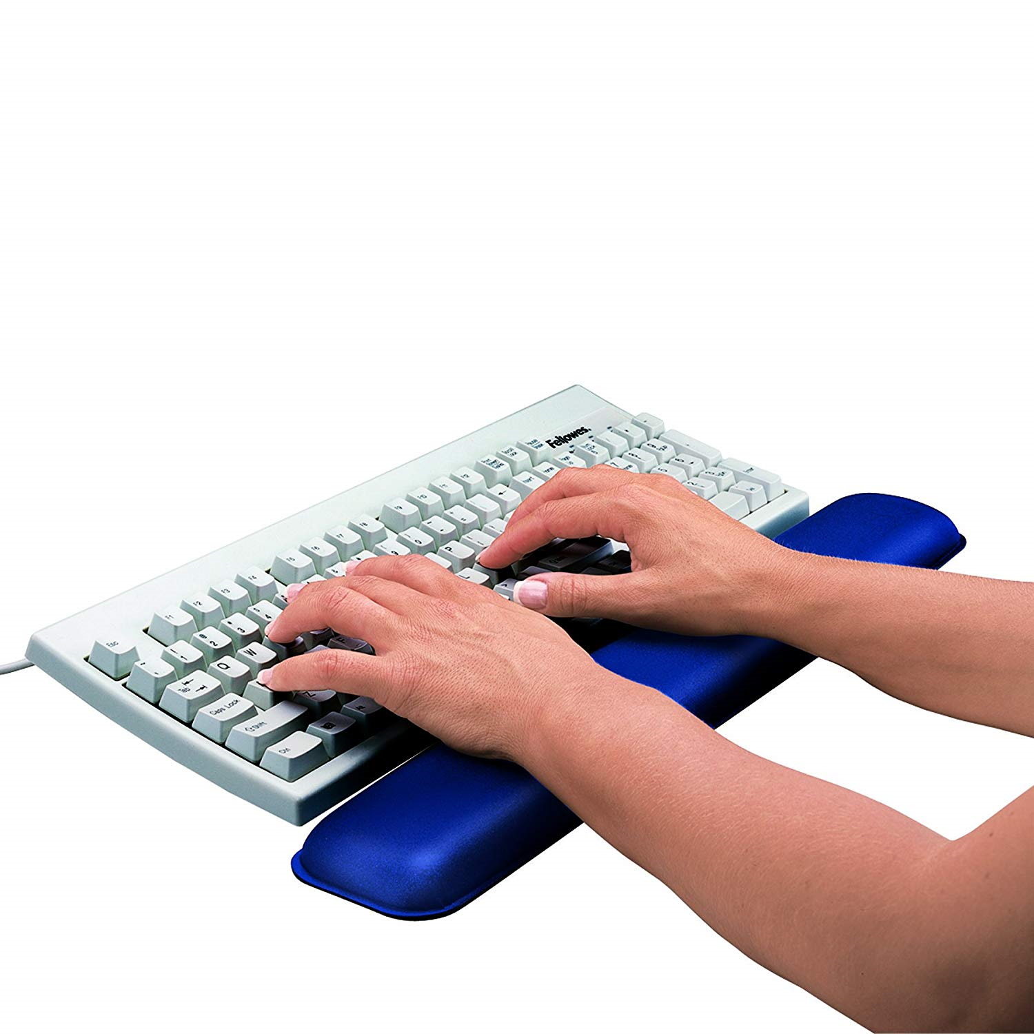 Fellowes Gel Keyboard Wrist Rest - Sapphire