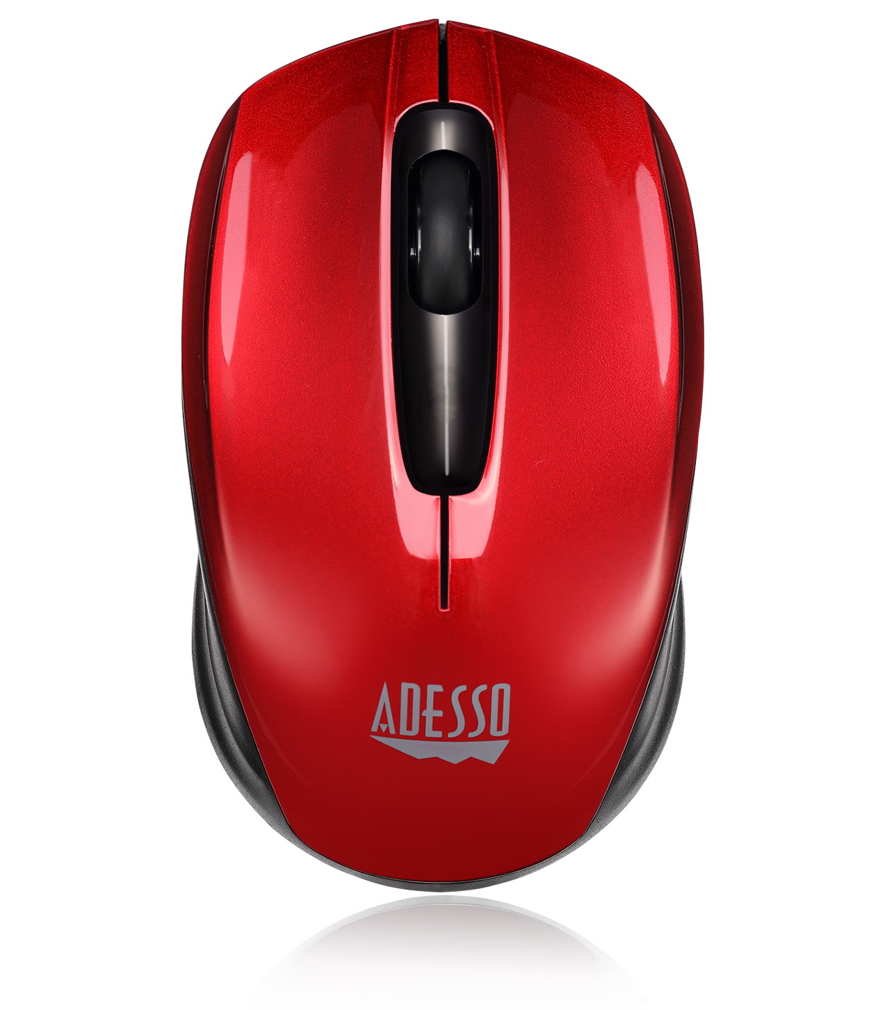 Adesso iMouse S50R Wireless Optical Mini Mouse - Red