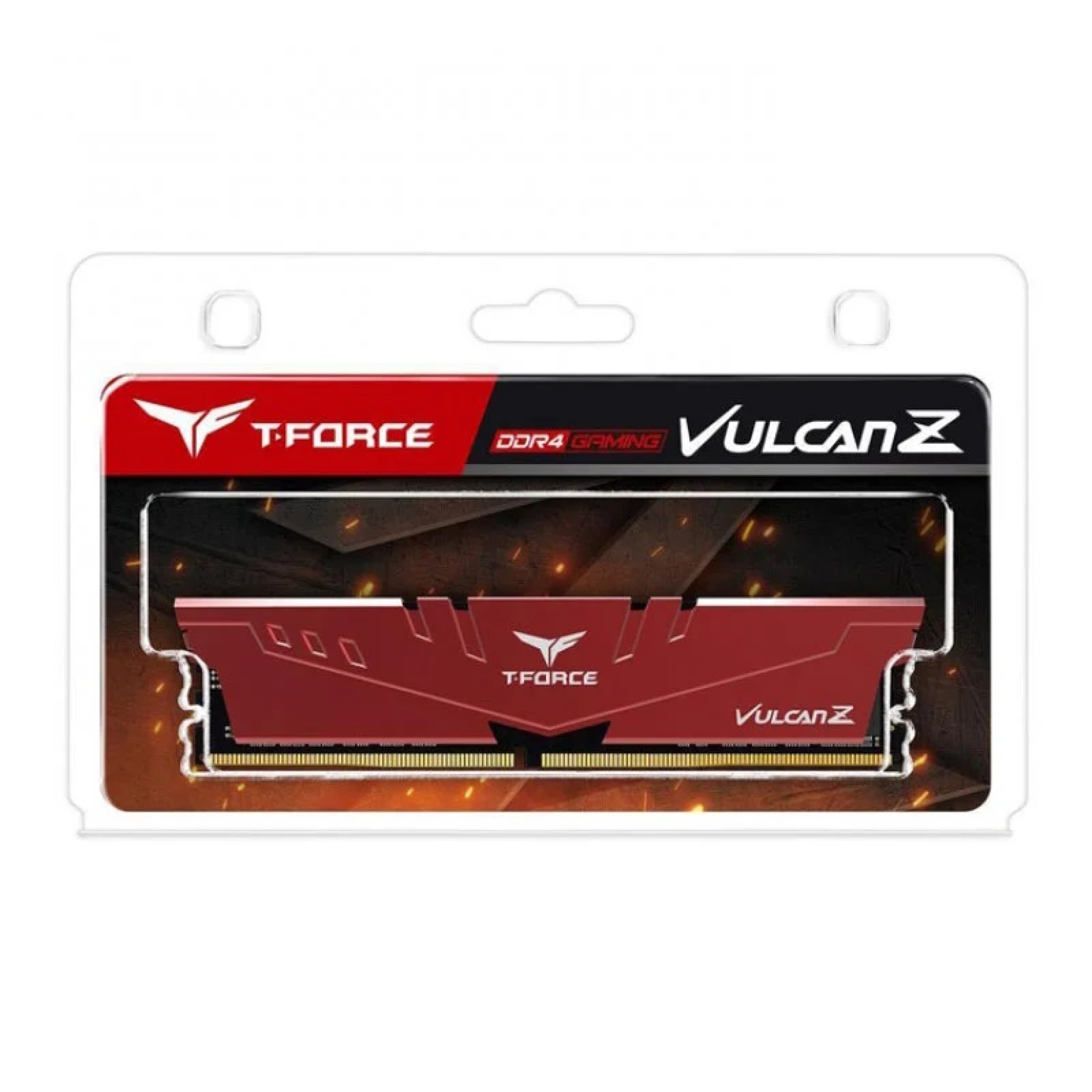8GB TeamGroup T-Force Vulcan Z 3200MHz CL16 Memory Module - Red