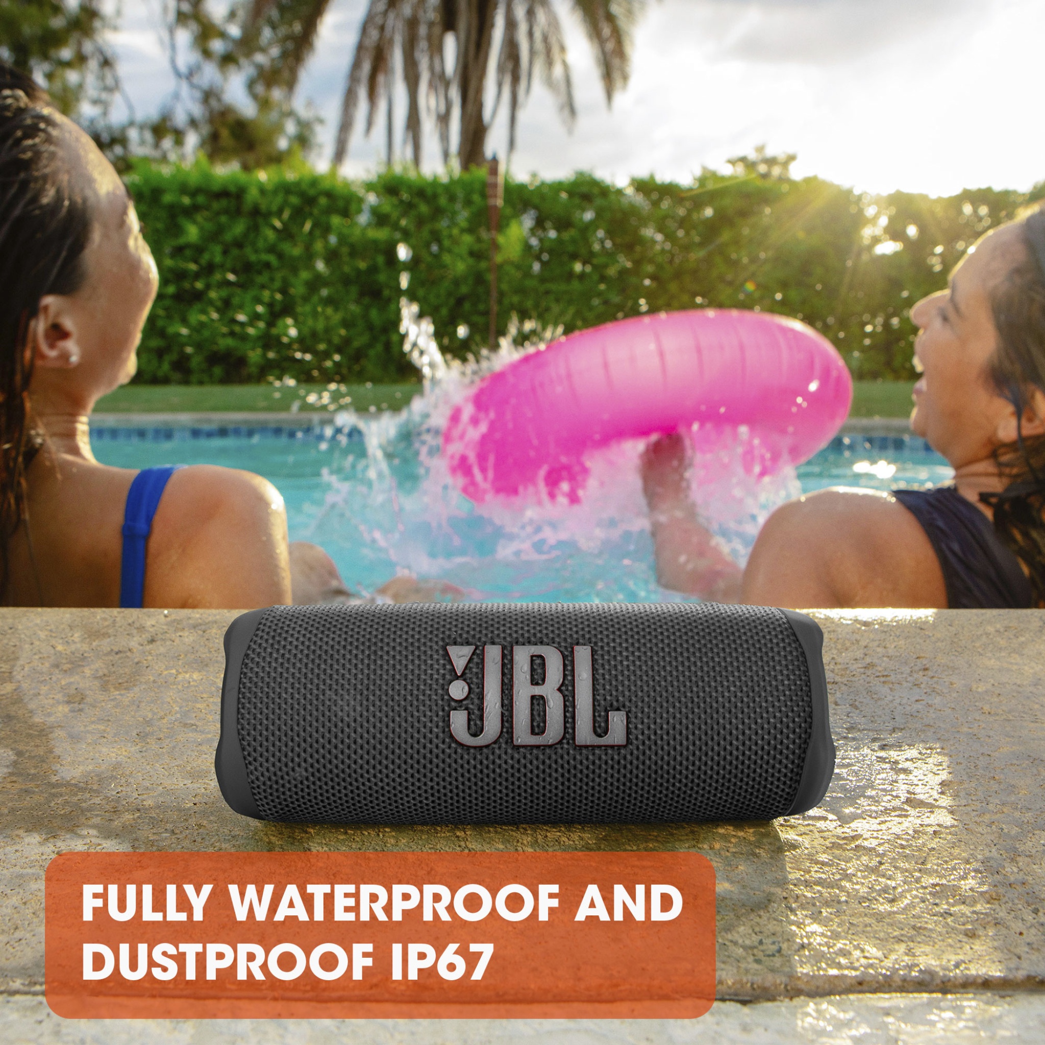 JBL Flip 6 Wireless Bluetooth Speaker - Blue