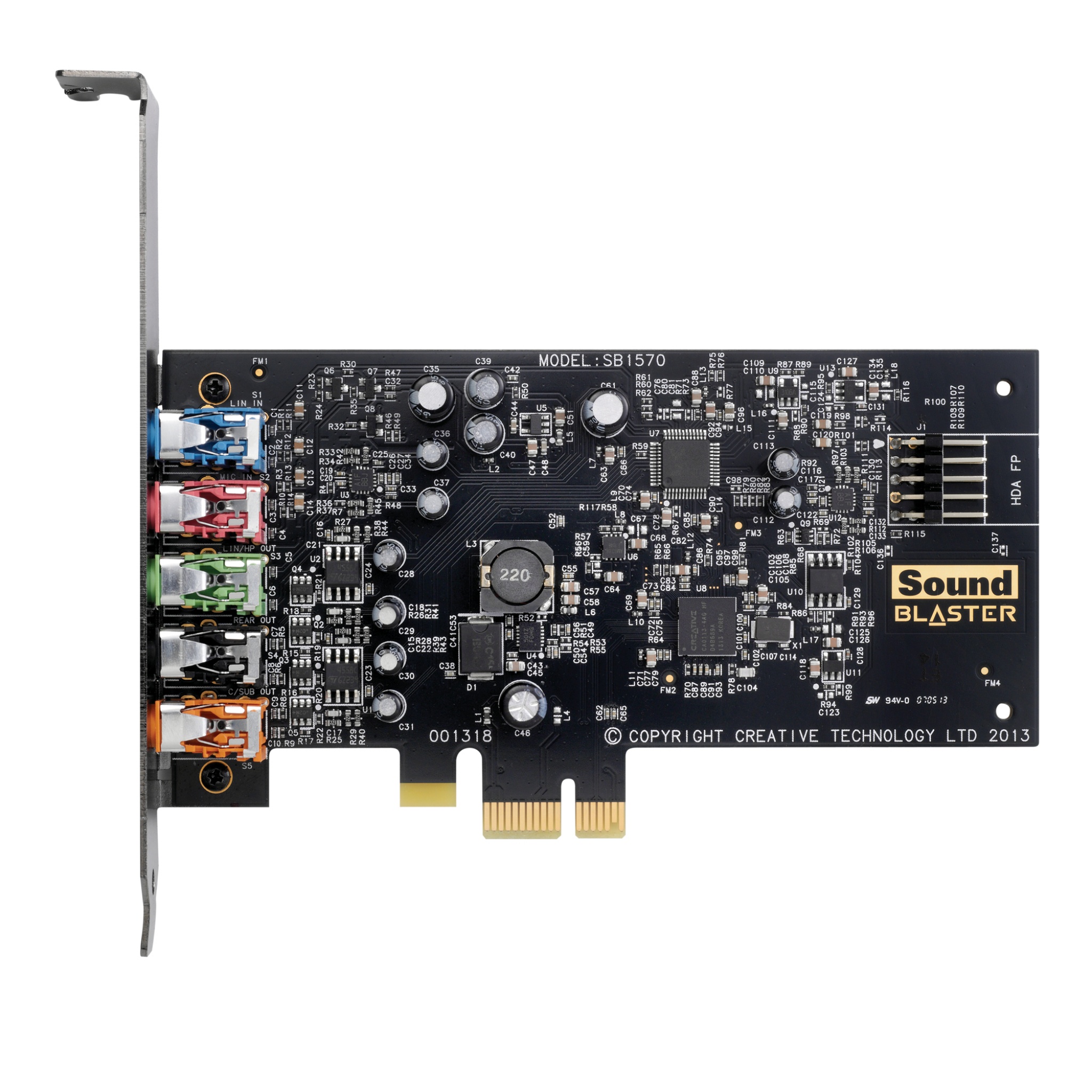 Creative Labs Sound Blaster Audigy FX 5.1 channel Sound Card