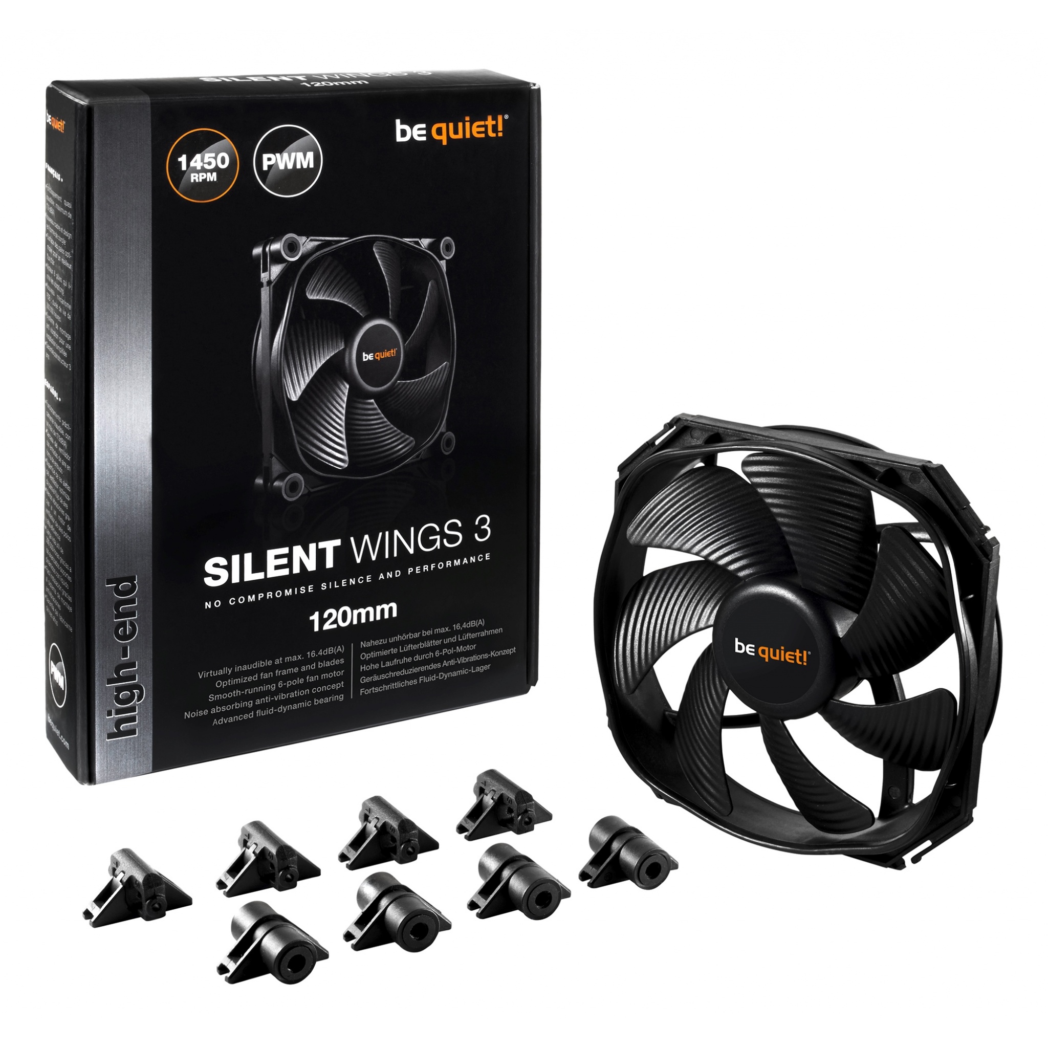 be quiet! SilentWings 3 120mm Computer Case Fan
