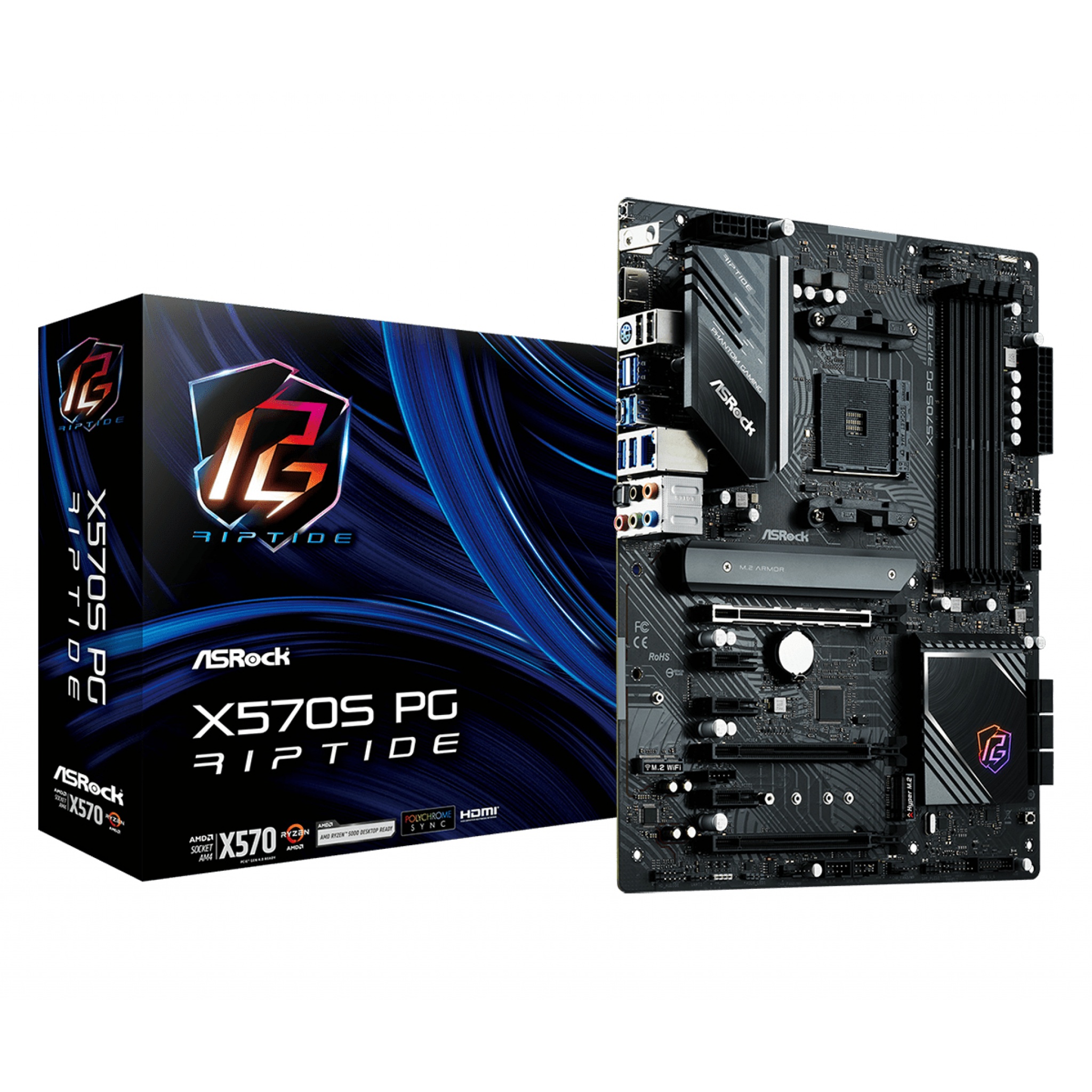 Asrock X570S PG Riptide DDR4 Motherboard