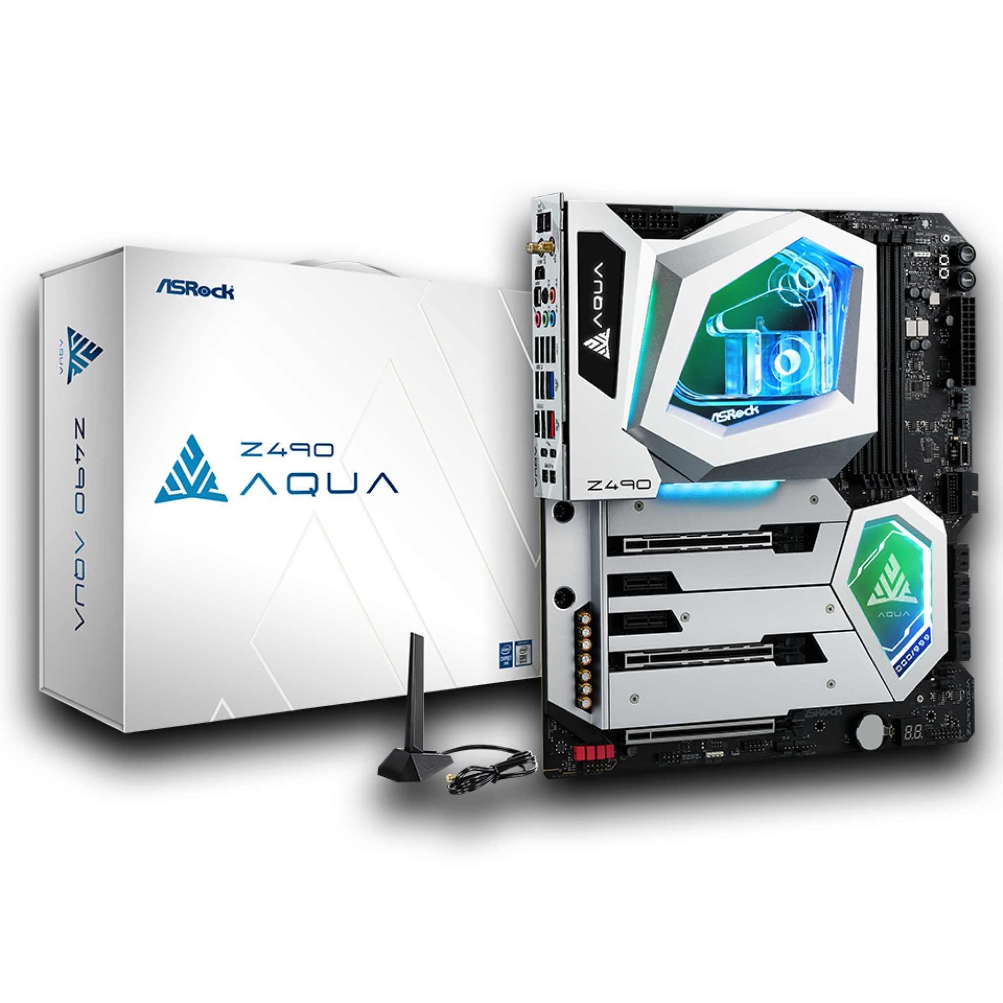 ASRock Z490 Aqua Intel DDR4 Motherboard