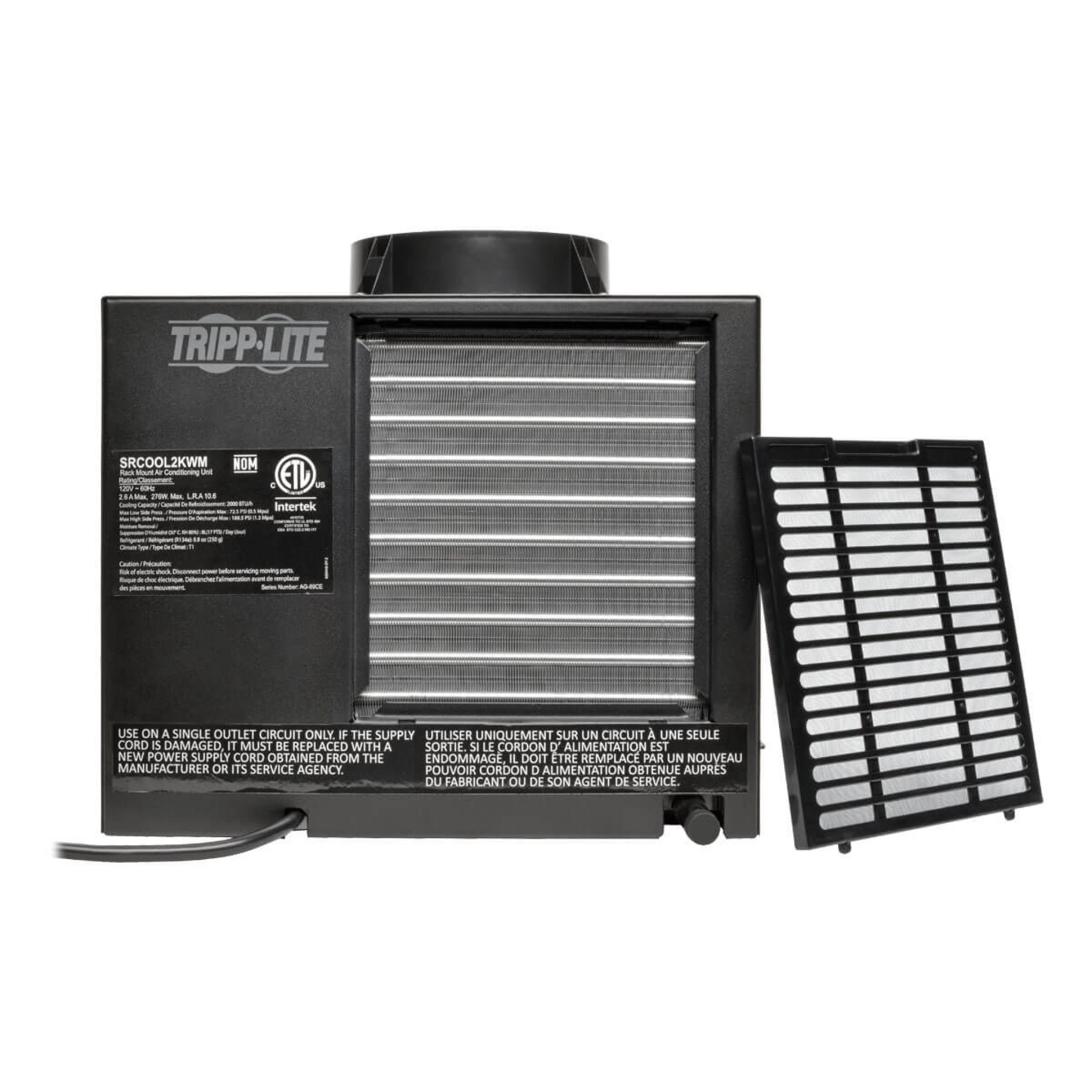Tripp Lite portable AC Unit -2,000BTU