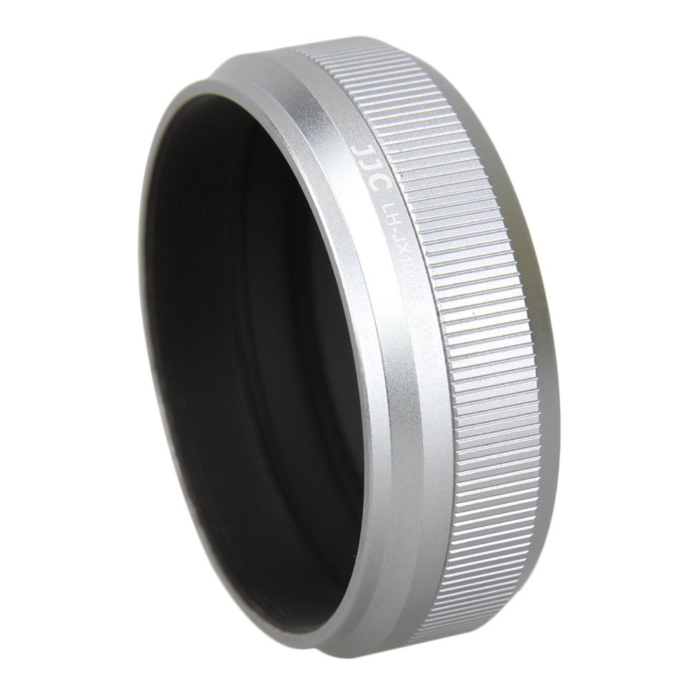 JJC Premium Silver Lens Hood LH-JX100II Replacement for Fuji FinePix X100, X100S