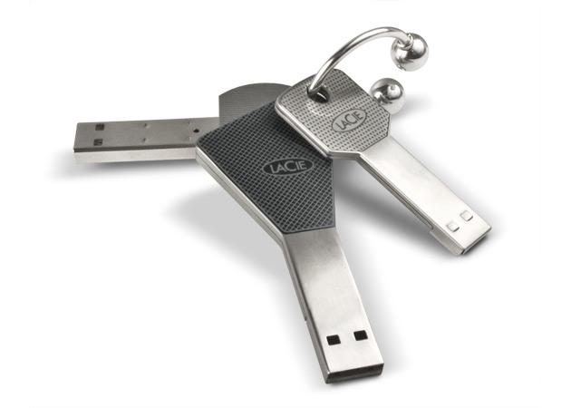 4GB LaCie iamaKey USB2.0 Flash Drive