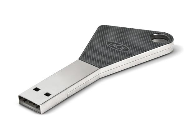 8GB LaCie itsaKey USB2.0 Flash Drive