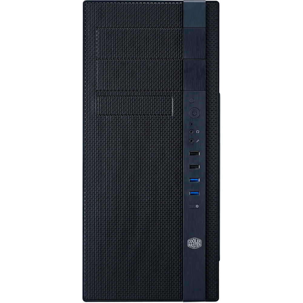 Cooler Master N400 ATX Midi Computer Tower - Black