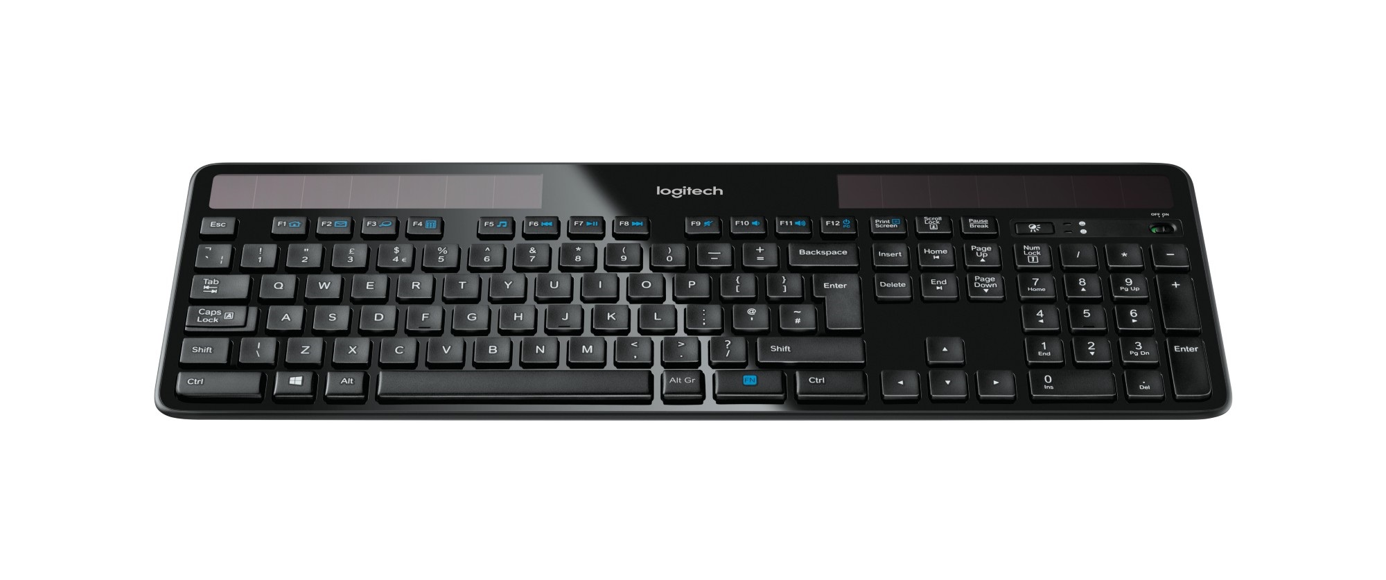 Logitech K750 Solar Powered Wireless Keyboard - French Layout