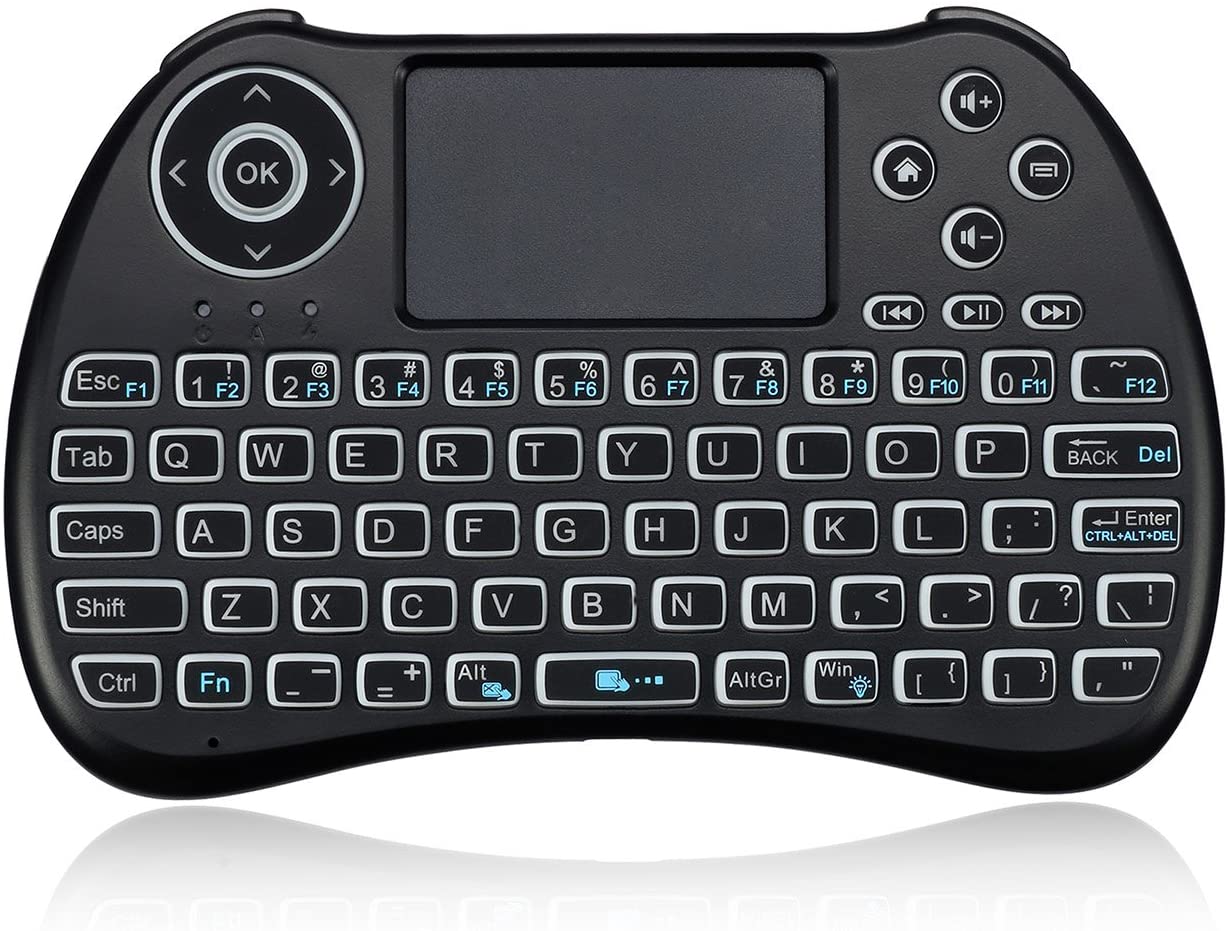 Adesso SlimTouch 4040  RF Wireless QWERTY Keyboard - US English - Black