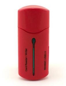 NEON 23-in-1 USB2.0 External Card Reader Secure Digital/MMC (Red)