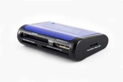 NEON 58-in-1 High-Speed USB2.0 Card Reader (Blue/Black)