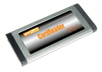 NEON ExpressCard/34 Flash Card Reader 17-in-1 (SD/MMC/MS types)