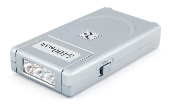 NEON SD-051 Portable Power Bank for phones, MP3 players, cameras - Silver