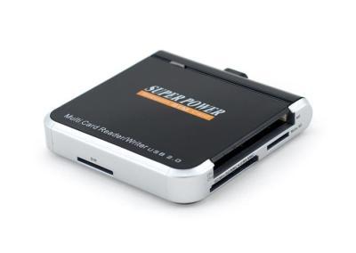 NEON All-in-one USB2.0 Card Reader + SIM card reader Black/Silver