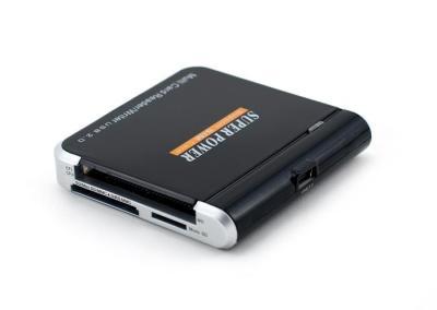 NEON All-in-one USB2.0 Card Reader + SIM card reader Black/Silver