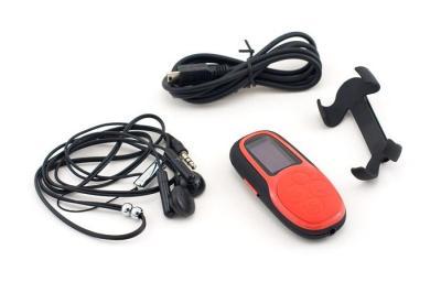 4GB NEON X200 Sporty MP3 Player and FM Radio (Red/Black with clip)