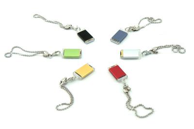 4GB NEON Turbo Slide HiSpeed USB2 Flash Drive ultra-compact (Red)