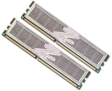 2GB DDR PC3200 OCZ Platinum XTC Dual Channel kit (2-3-2-5) 2x1GB