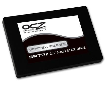 120GB OCZ Vertex Series SATA II SSD Solid State Disk (250-180MB/sec read/write speed)