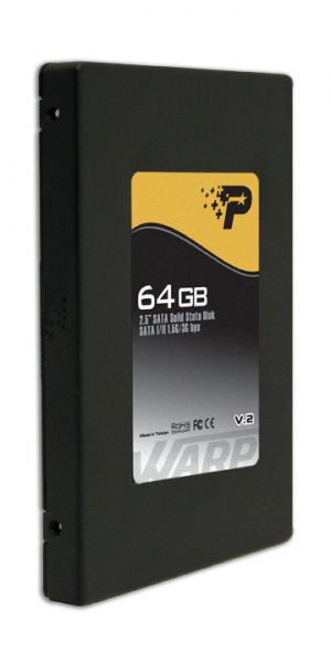 64GB Patriot Extreme Flash Warp SSD Solid State Disk SATA V2