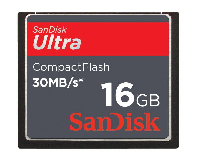 16GB Sandisk Ultra 200X CompactFlash Card