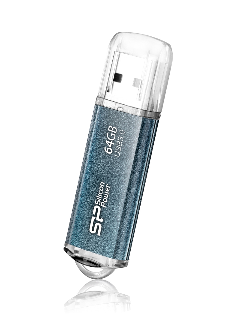 64GB Silicon Power Marvel M01 USB3.0 Flash Drive Icy Blue