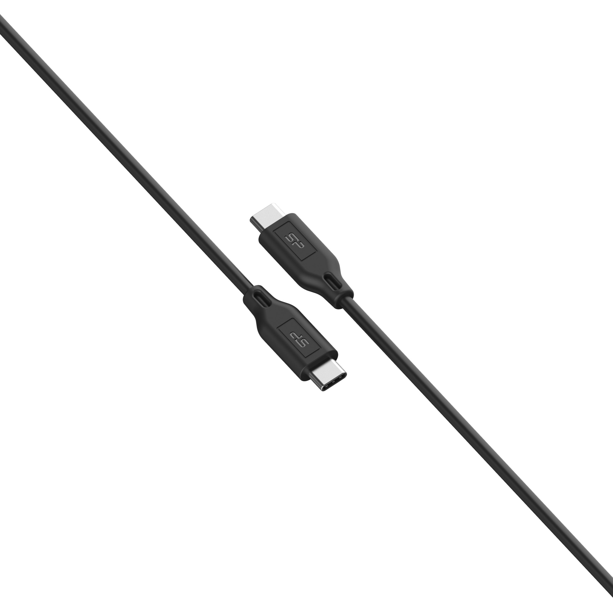 Silicon Power 100cm Boost Link PVC LK15CC USB Cable Type-C to Type-C Black