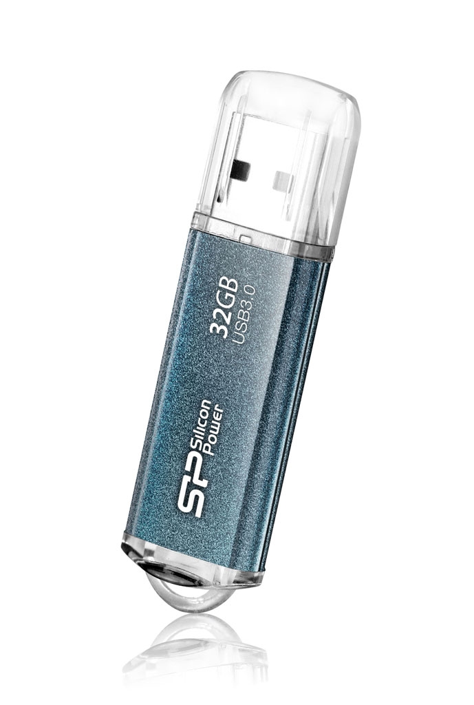 32GB Silicon Power Marvel M01 USB3.0 Flash Drive Icy Blue