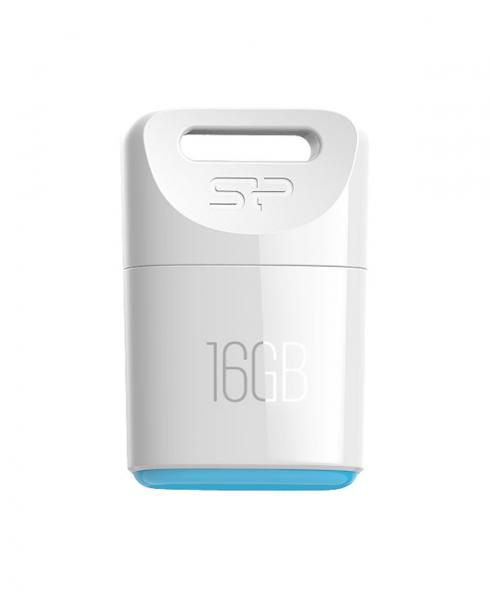 16GB Silicon Power Touch T06 Compact USB Flash Drive White