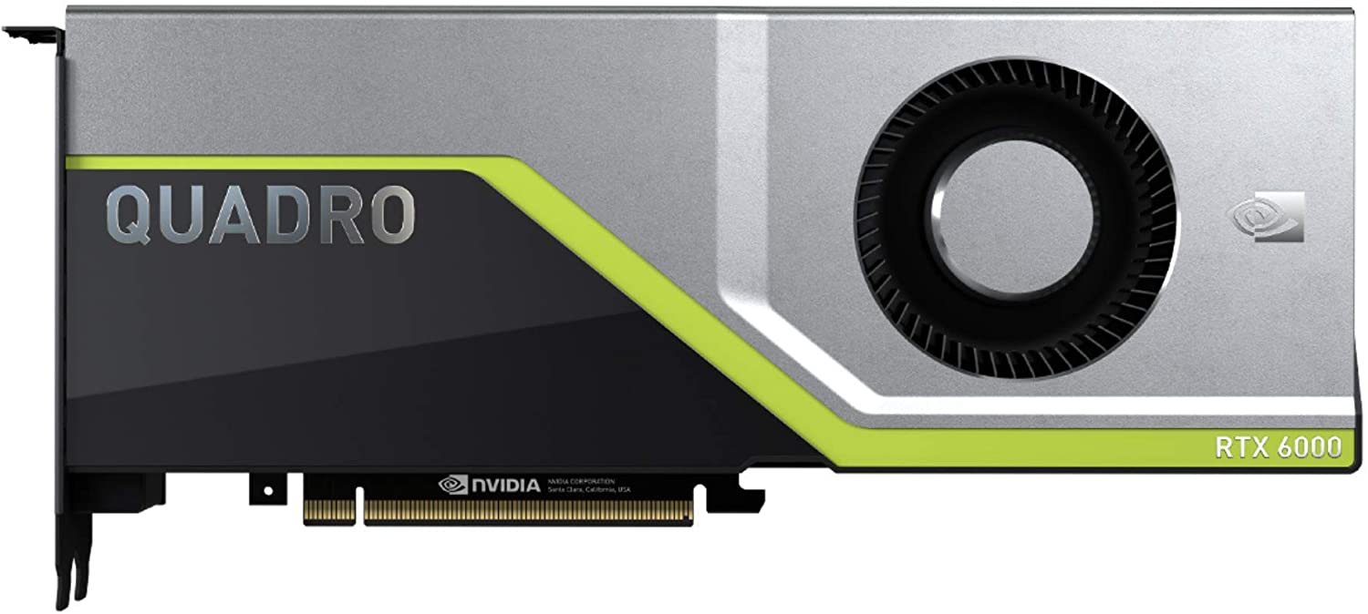 PNY NVIDIA Quadro RTX 6000 24GB GDDR6 Graphics Card