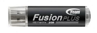 2GB Team Fusion Plus High-Speed USB2.0 Flash Drive F102+ (Black)