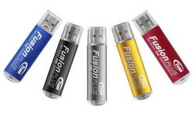 8GB Team Fusion Plus High-Speed USB2.0 Flash Drive F102+ (Gold)
