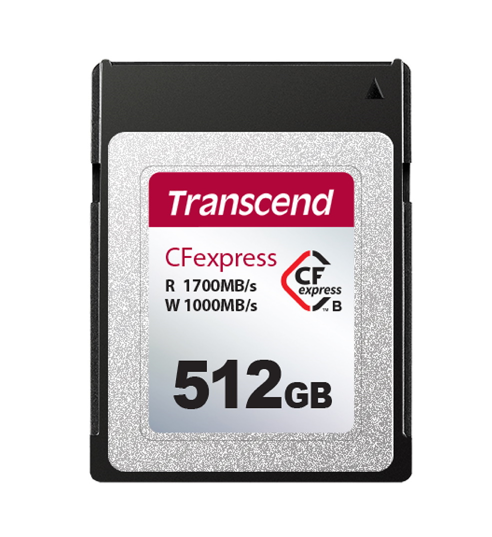 Transcard Memory 512GB Transcend CFexpress 820 Type B Memory Card 1700MB/s Read 1000MB ...
