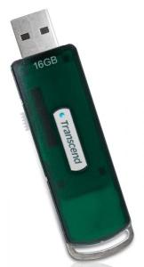 16GB Transcend JetFlash V10 USB2.0 Flash Drive (sliding USB connector)