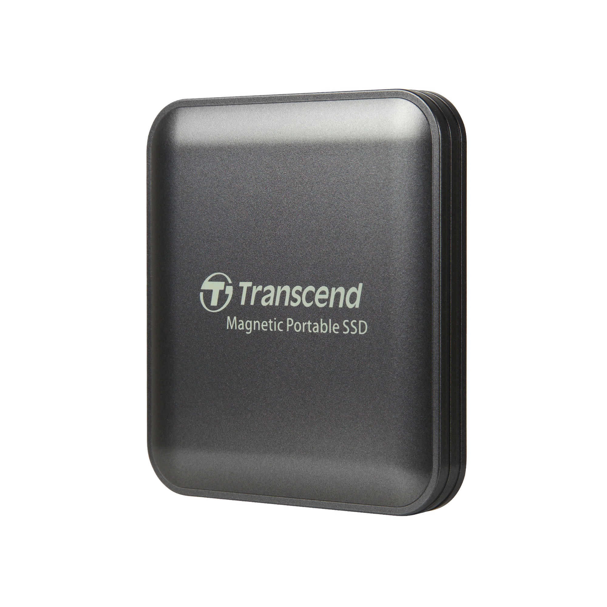 2TB Transcend ESD420 Portable Magnetic SSD USB 20Gbps Type-C Magsafe (Iron Grey)