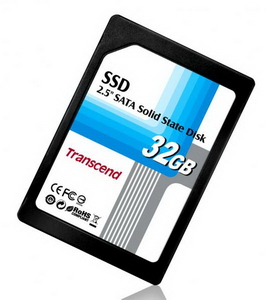 32GB Transcend 2.5" SATA Internal SSD Solid State Disk (MLC Flash)