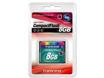8GB Transcend 266x CompactFlash Memory Card