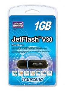 1Gb Transcend JetFlash V30 USB2.0 Hi-Speed Flash Drive