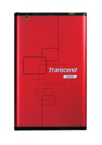 Transcend StoreJet External 2.5" SATA Hard Drive Enclosure, USB2.0 (Red)