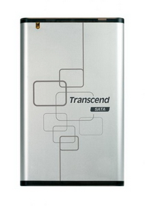 Transcend StoreJet External 2.5" SATA Hard Drive Enclosure, USB2.0 (Silver)