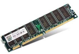 128MB Transcend PC133 SDRAM 16Mx8 chips CL3