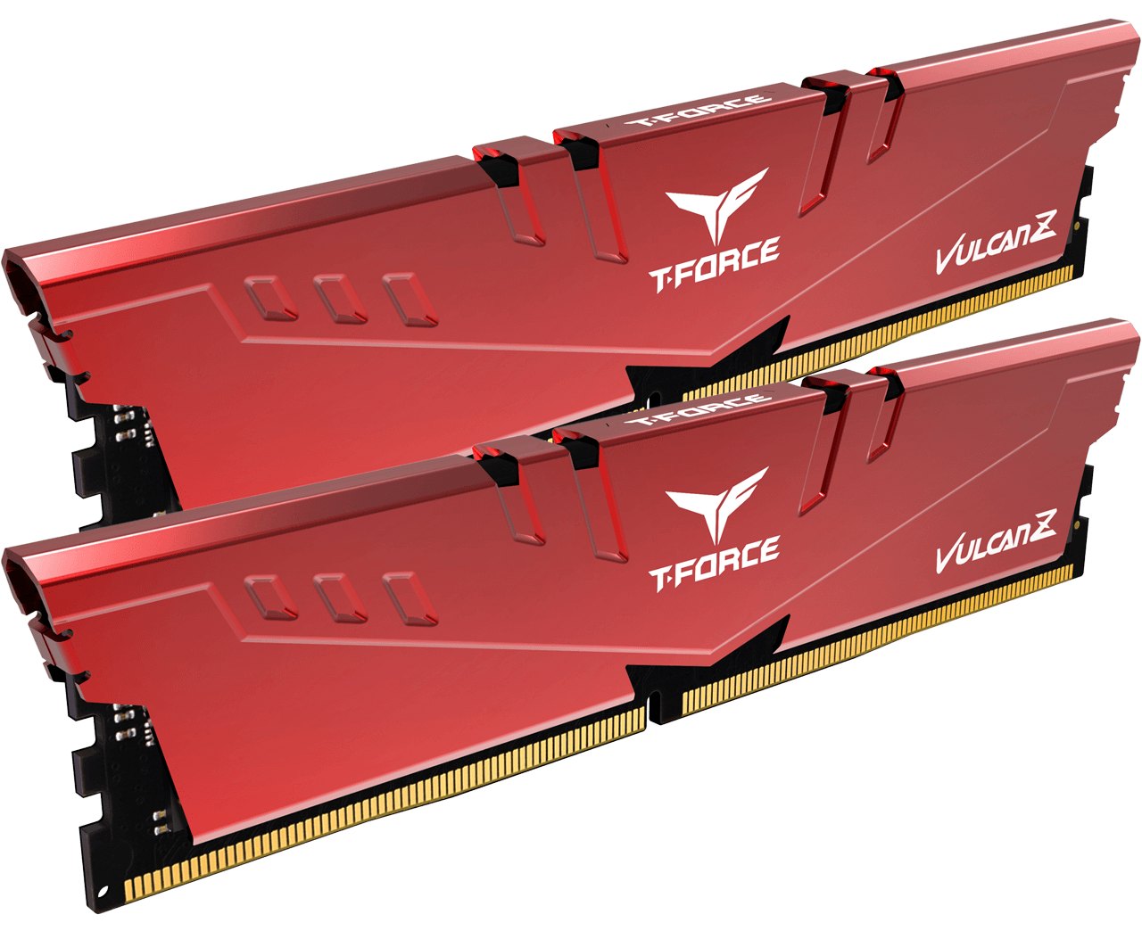 16GB Team Group T-Force Vulcan Z DDR4 3200MHz CL16 Dual Memory Kit (2 x 8GB) - Red