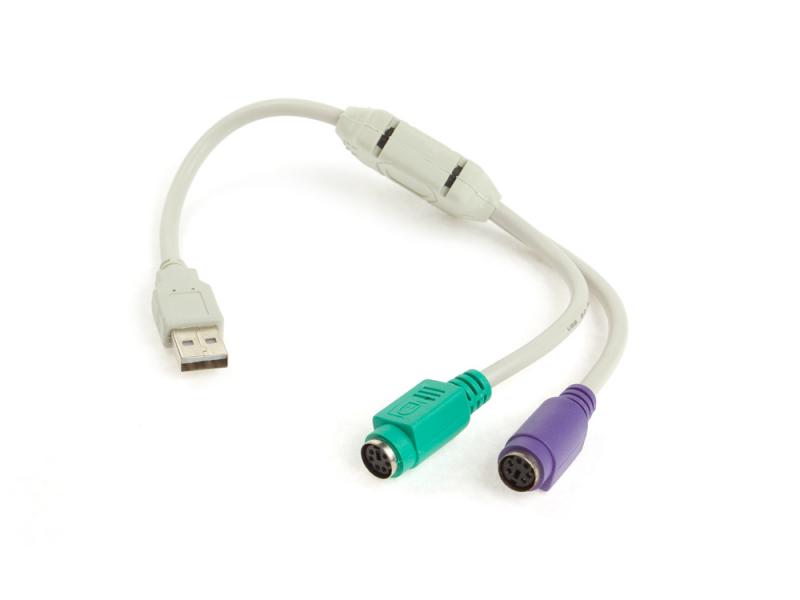 USB to Dual PS/2 Converter Cable